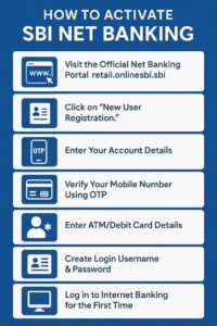 Activate SBI Net Banking Online 