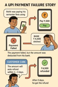 UPI Payment Failed but Amount Deducted
