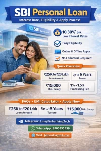 SBI Personal Loan in Hindi