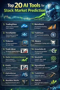 Top 20 AI Tools for Stock Market Prediction 